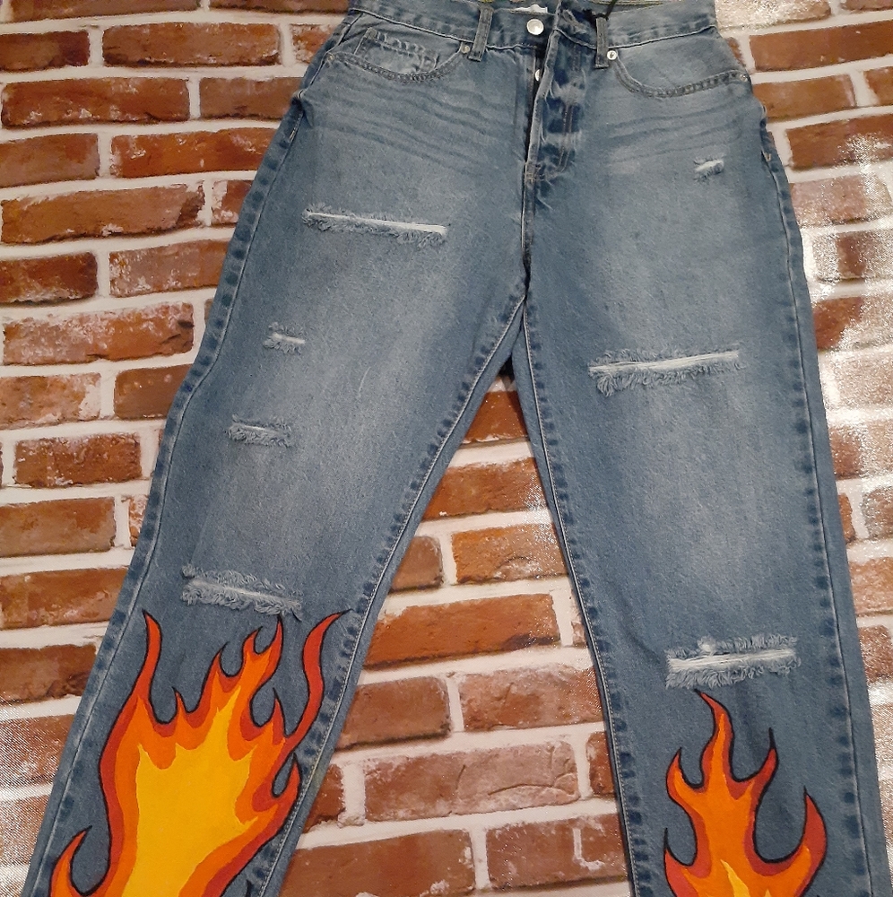 Customized Mom Jeans